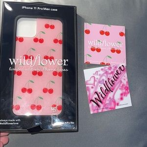 iPhone 11 Pro Max BRAND NEW cherry wildflower case